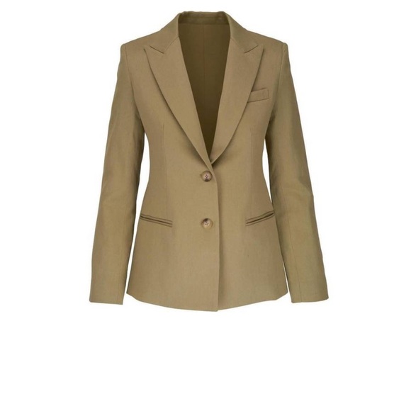NEW TWP husband blazer in sage size XS - Picture 6 of 15